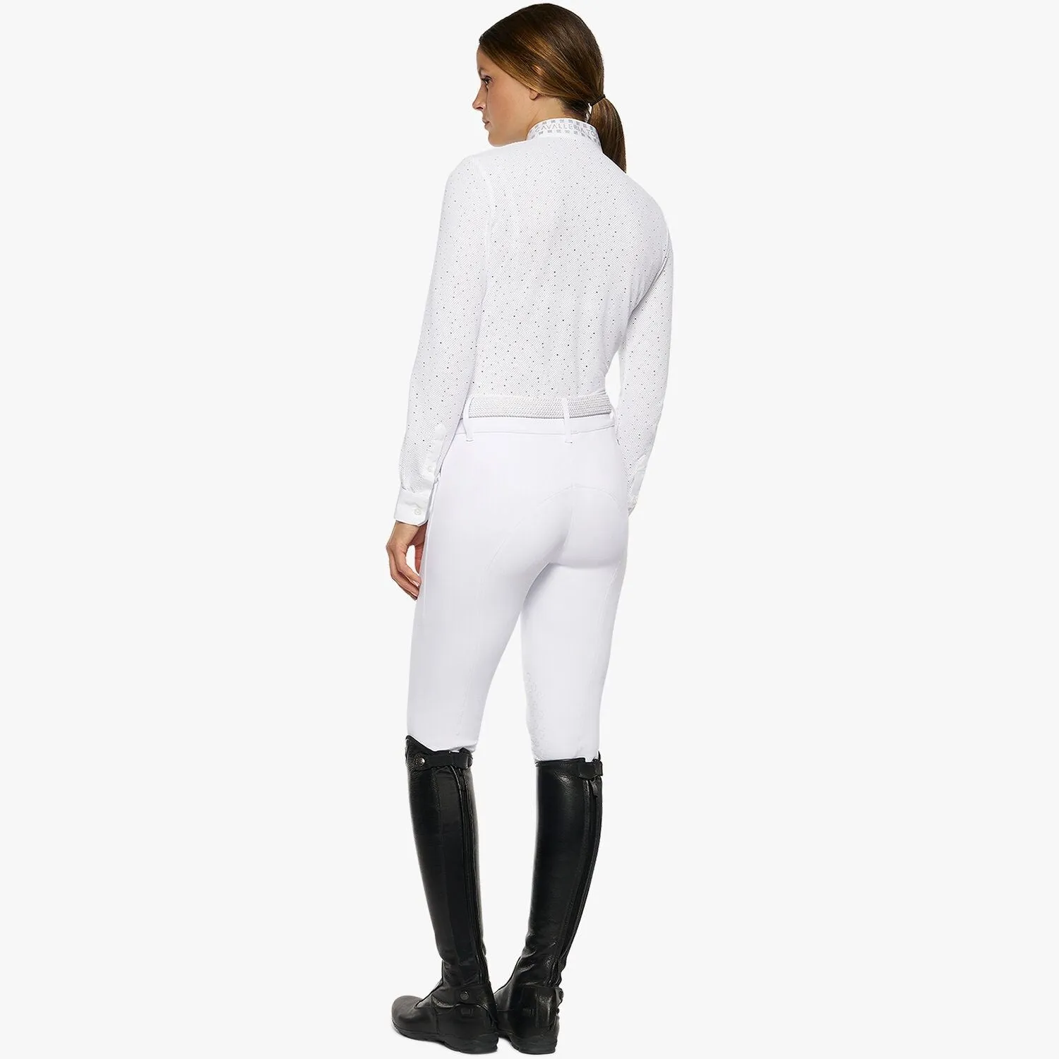 Cavalleria Toscana Micro Sequins Competition Shirt