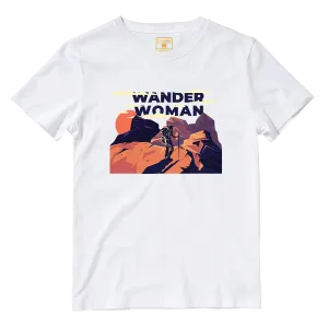 Cotton Shirt: Wander Woman