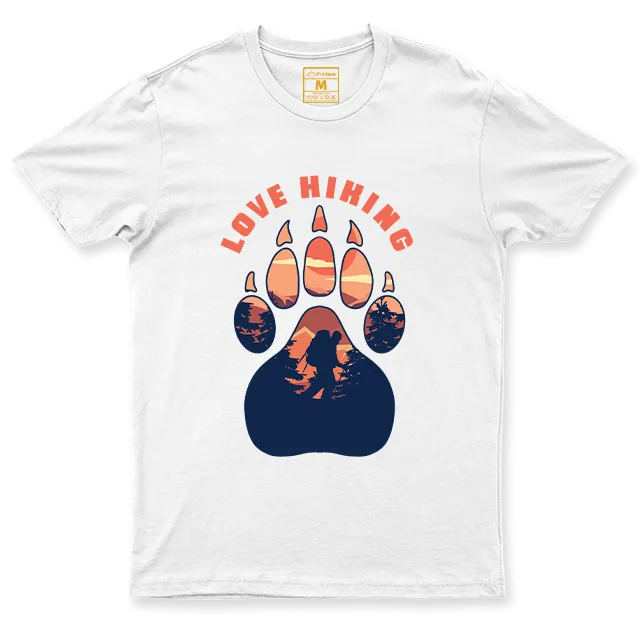 Drifit Shirt: Love Hiking