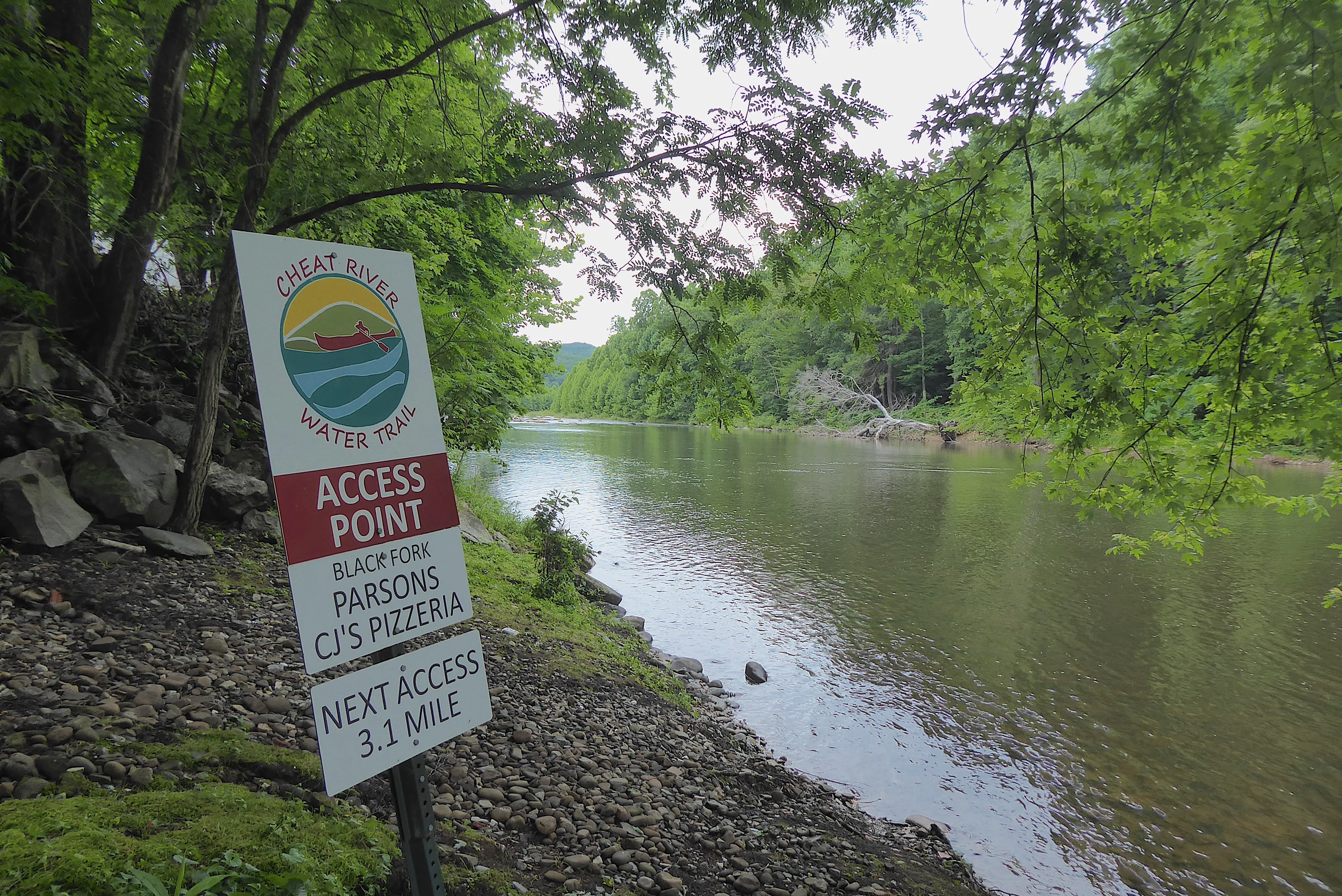 Elkins-Otter Creek Lizard Map: West Virginia