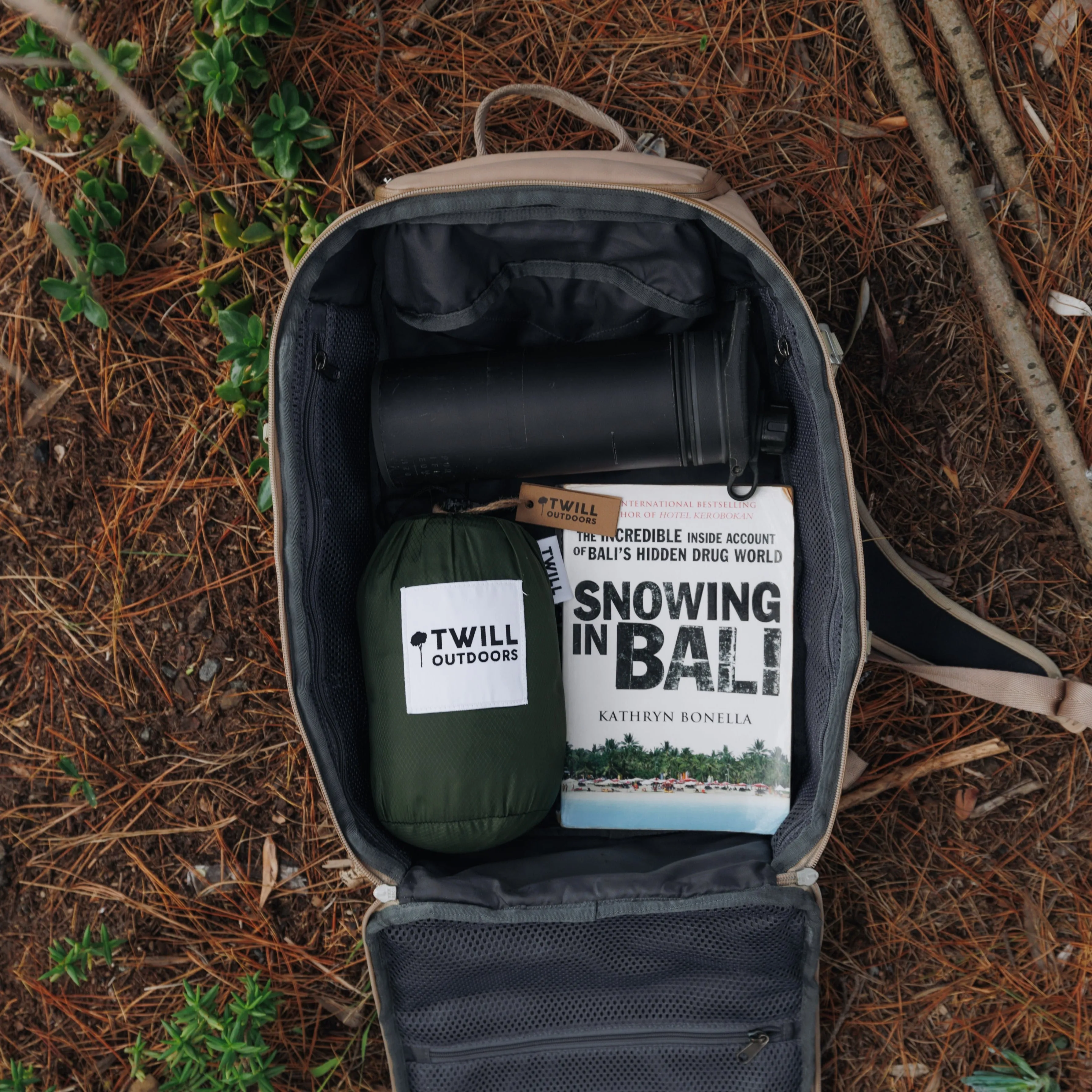 FERN GREEN TRAVEL HAMMOCK