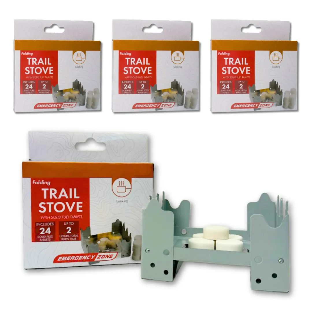 Folding Stove with 24 Fuel Tablets
