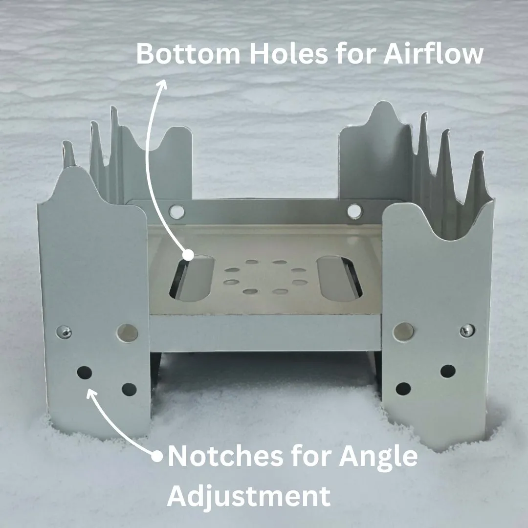 Folding Stove with 24 Fuel Tablets