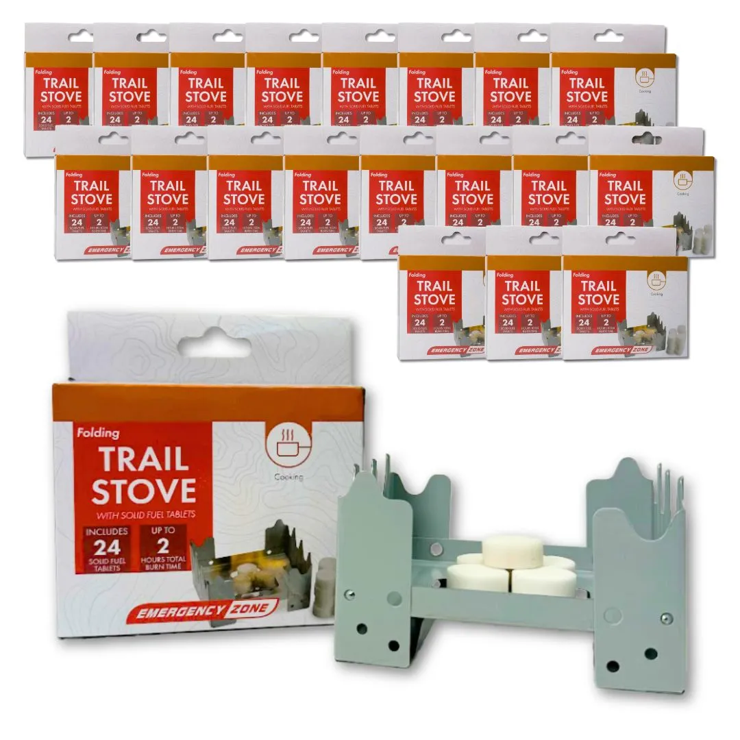 Folding Stove with 24 Fuel Tablets