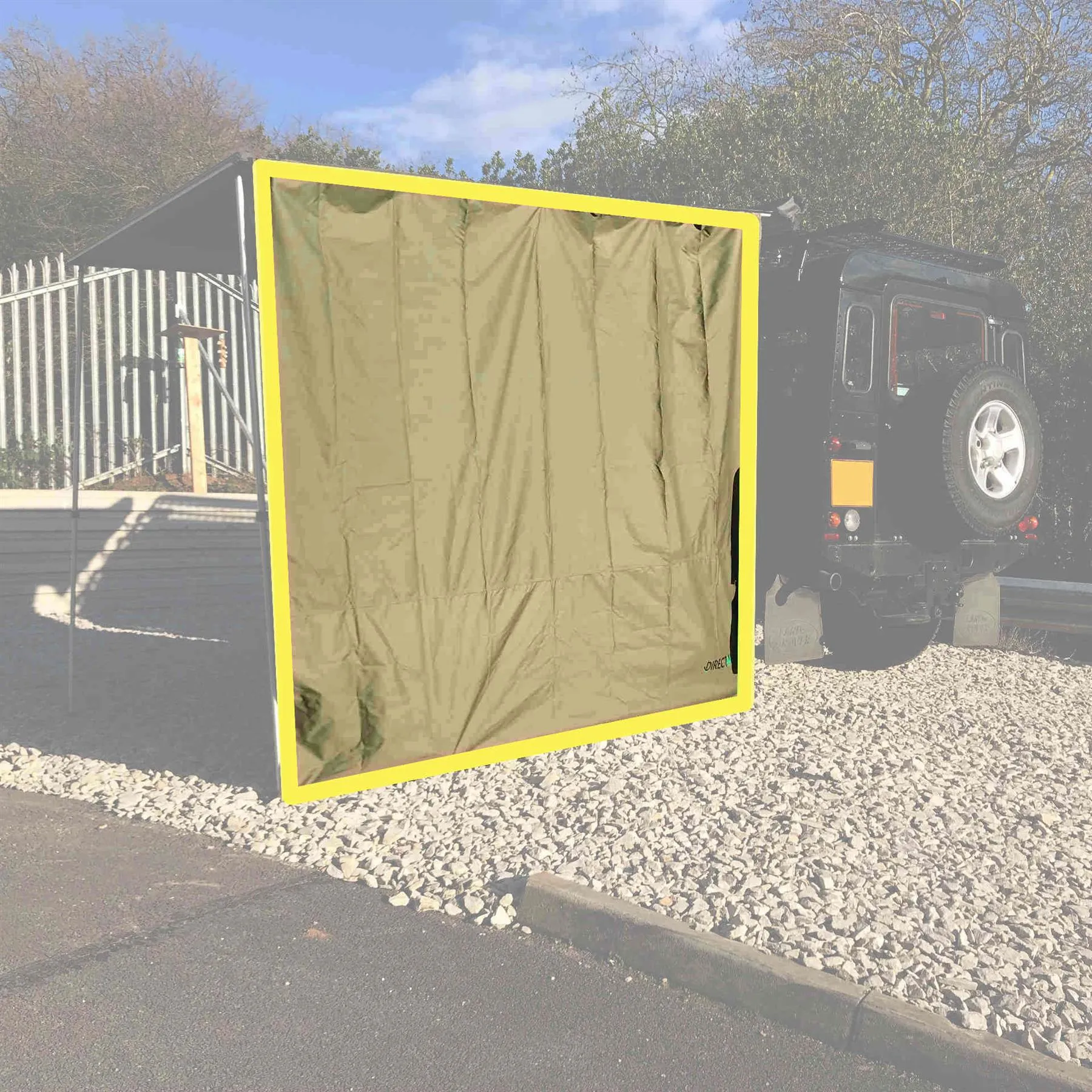 Front & Side Wall Addons for Direct4x4 Expedition Pull-Out Vehicle Side Awnings