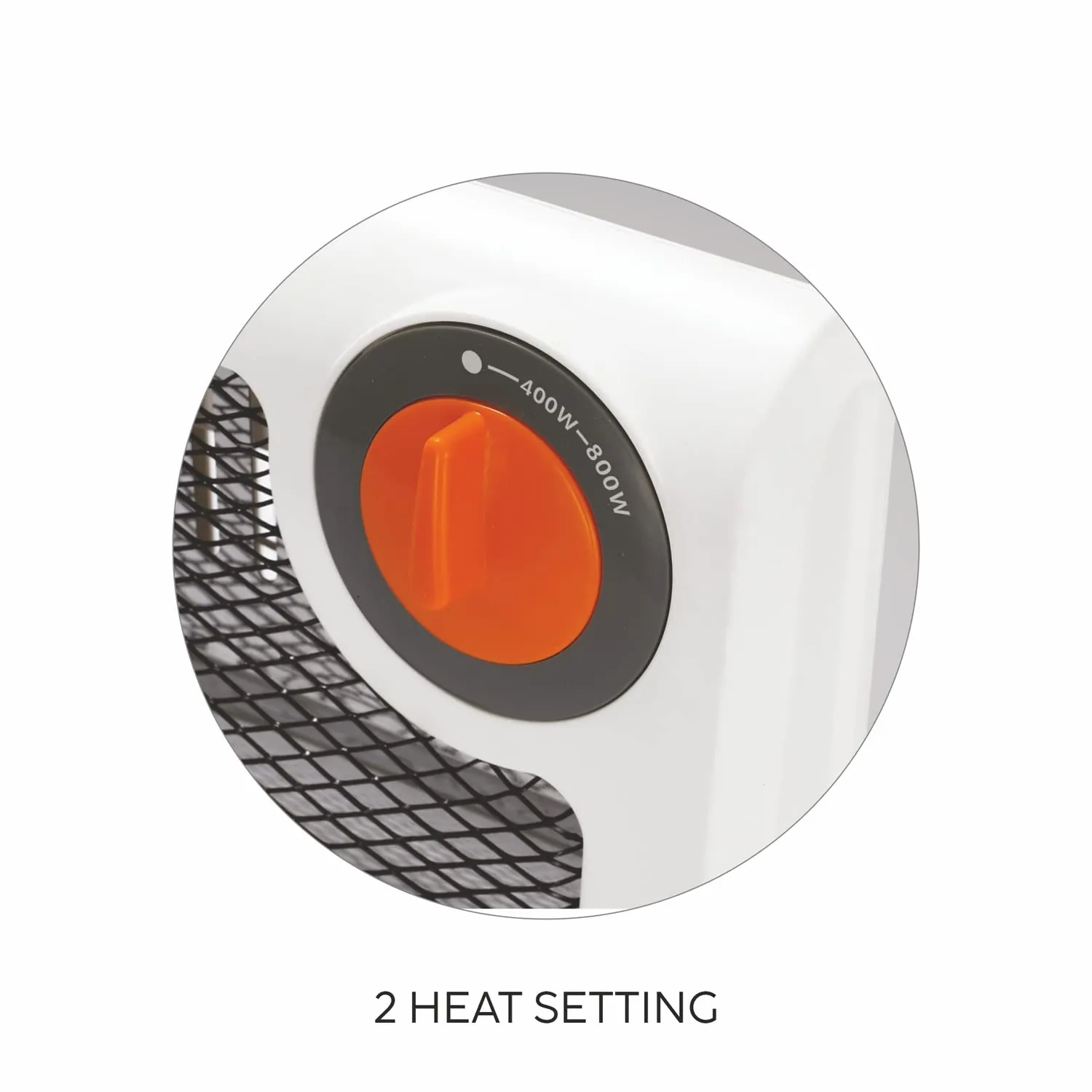Glen HA7012QZ Electric Quartz Room Heater with 2 Heat Settings