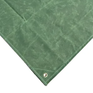 Green Canvas Tarp 6' x 8'