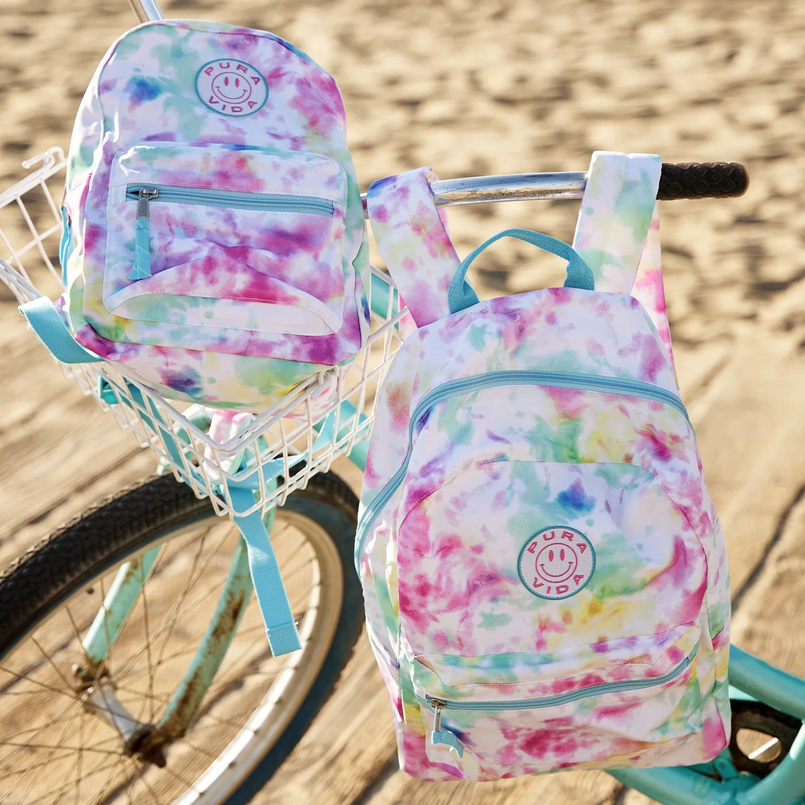 Happy Tie Dye Classic Backpack