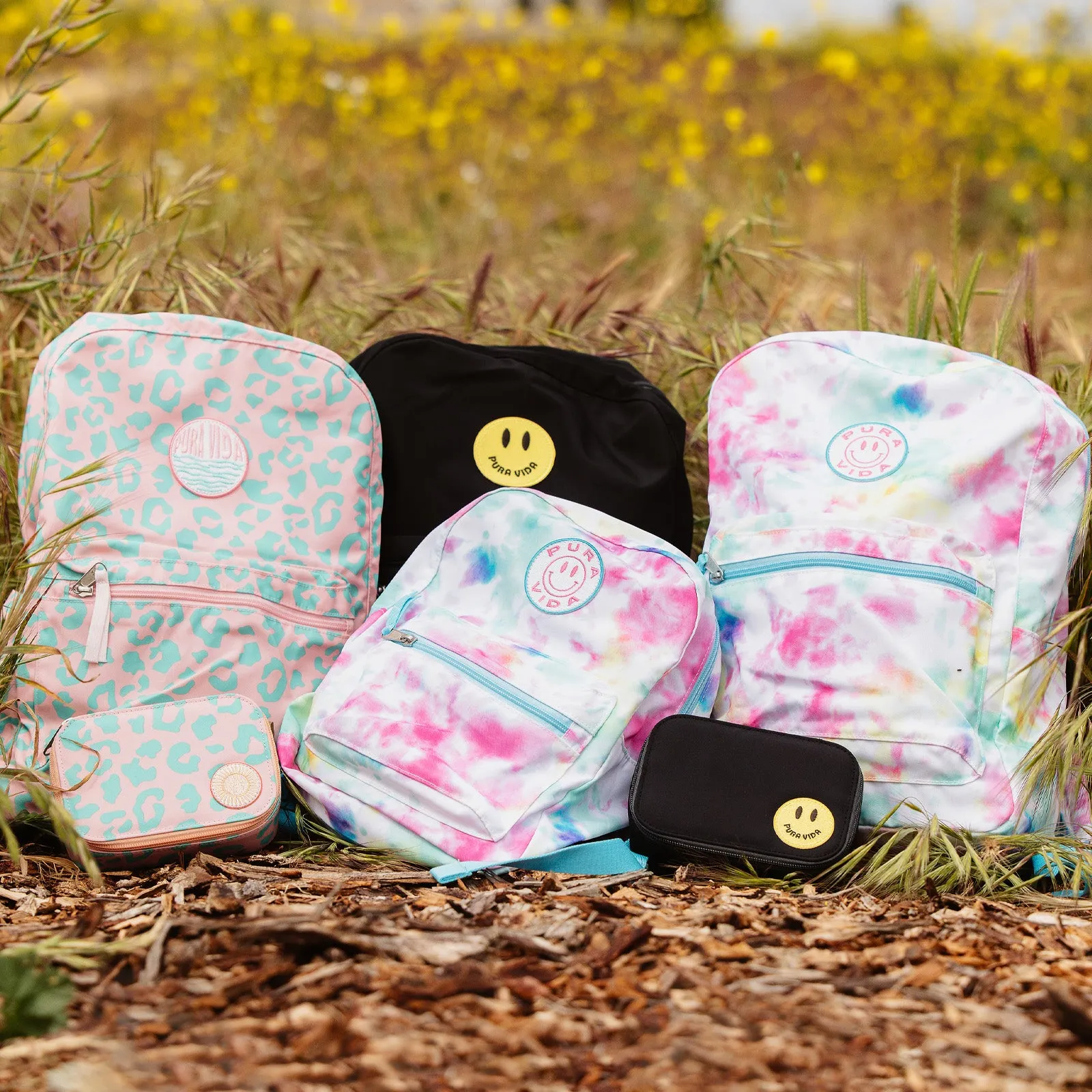 Happy Tie Dye Classic Backpack