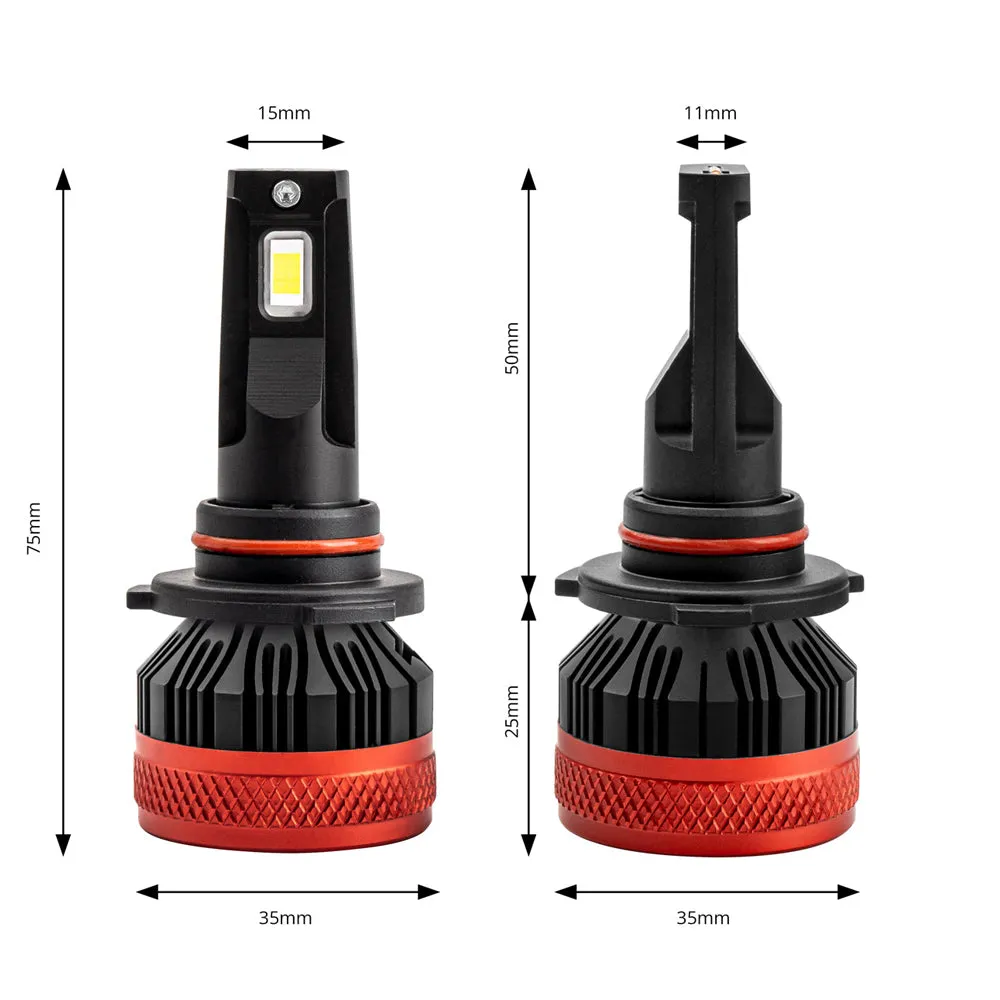 HB3 LED Headlight Bulbs / 12V