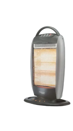 Hindware Atlantic 1200-Watt Halogen Room Heater- Erino , Grey, (HHRHEN21GNL1)