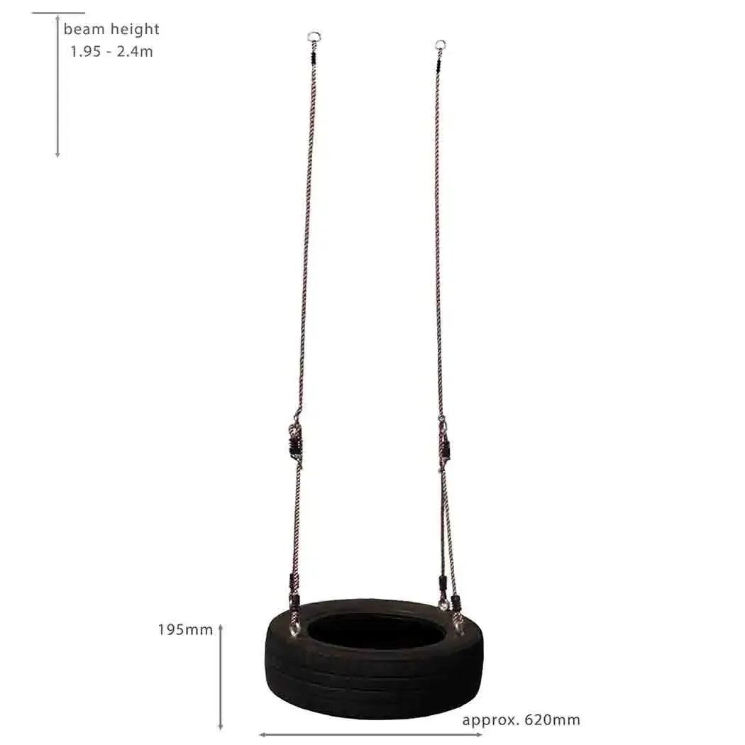 Horizontal Tyre Swing  - Long-Lasting & Fun