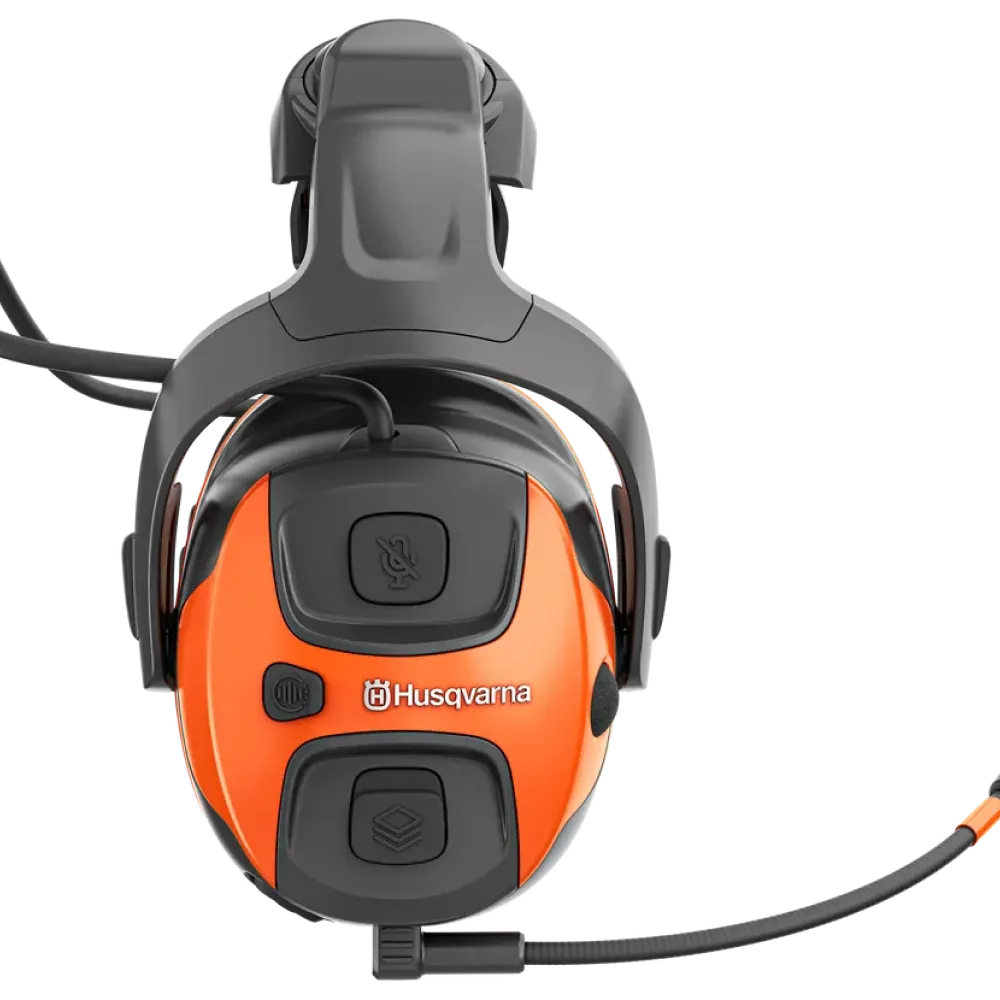 Husqvarna X-COM Professional Active Duplex Intercom Helmet Mount   5369132‑01