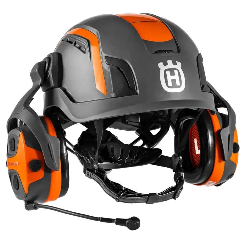 Husqvarna X-COM Professional Active Duplex Intercom Helmet Mount   5369132‑01