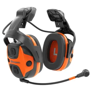 Husqvarna X-COM Professional Active Duplex Intercom Helmet Mount   5369132‑01