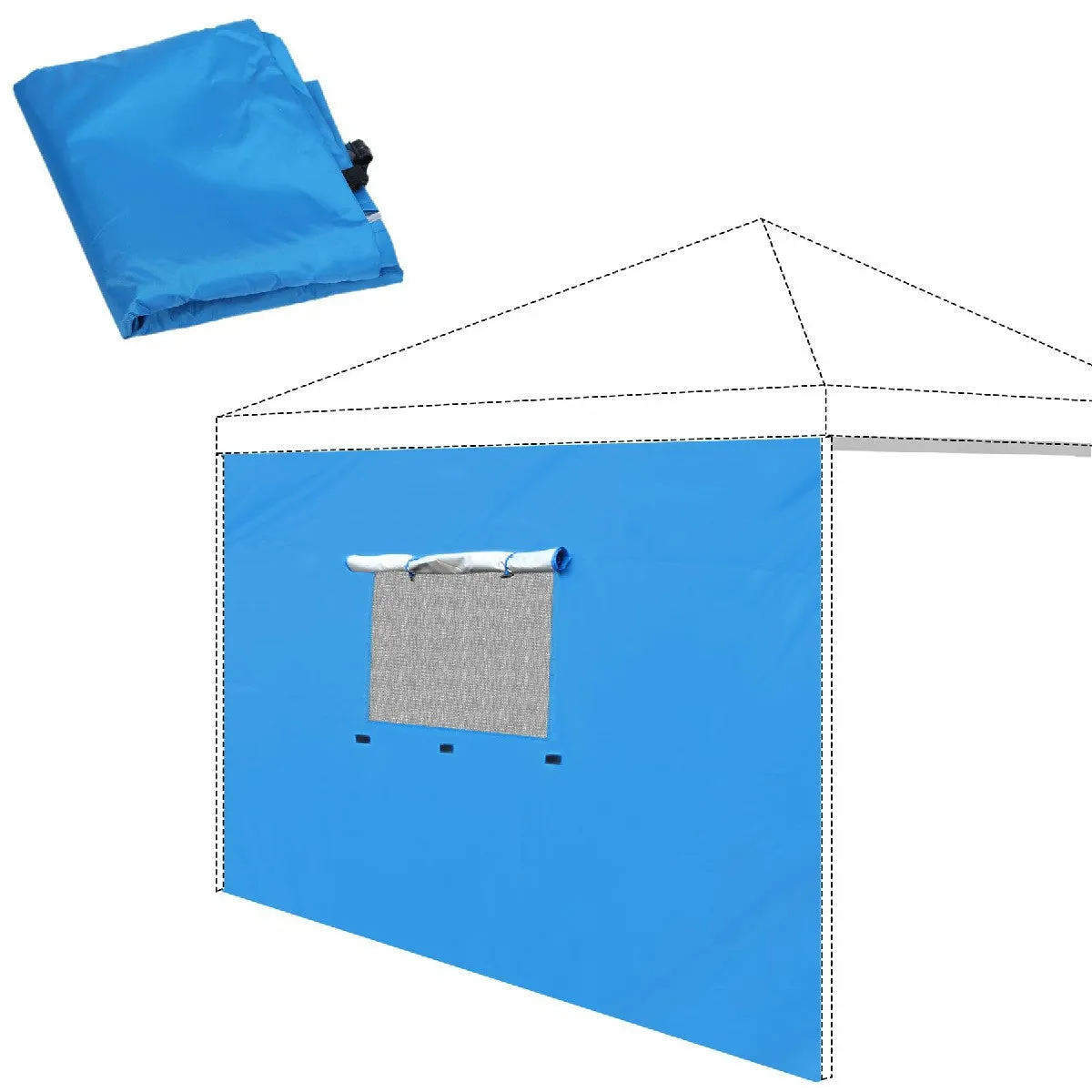 Instant Canopy Sidewall for 10x10ft Pop Up Canopy