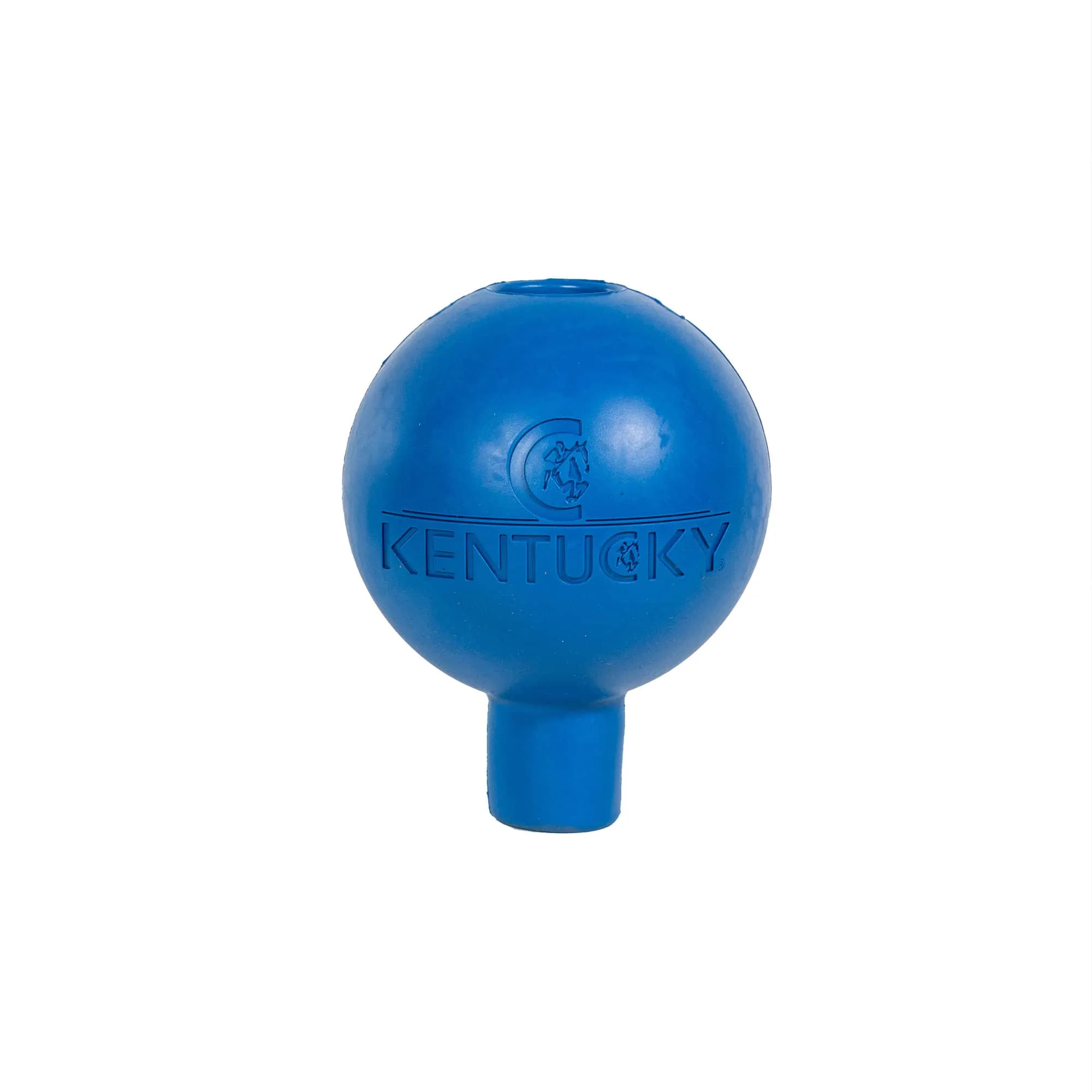 Kentucky Horsewear Rubber Ball Lead and Wall Protector - Royal Blue