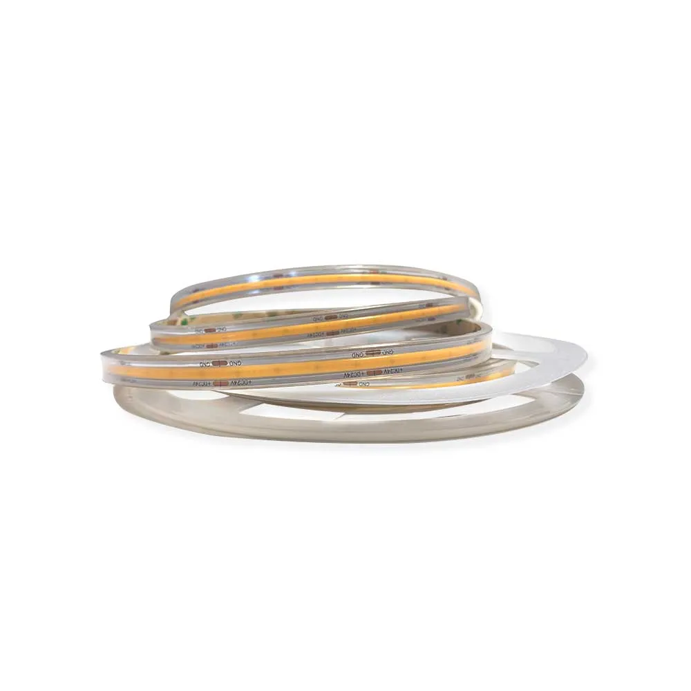 LED Waterproof COB Flexible Tape Light 24V DC 16 ft Reel