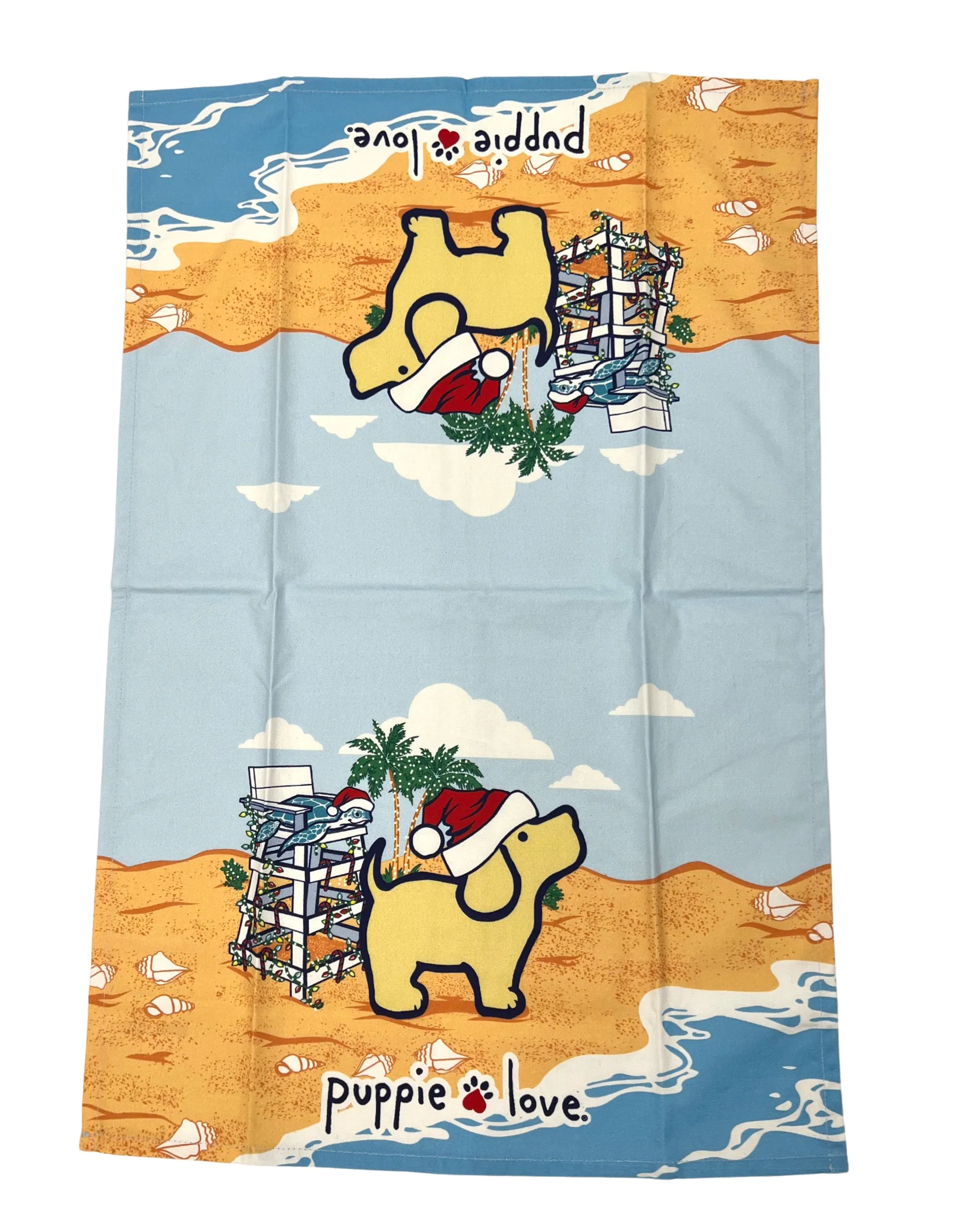 LIFEGUARD CHRISTMAS TEA TOWEL