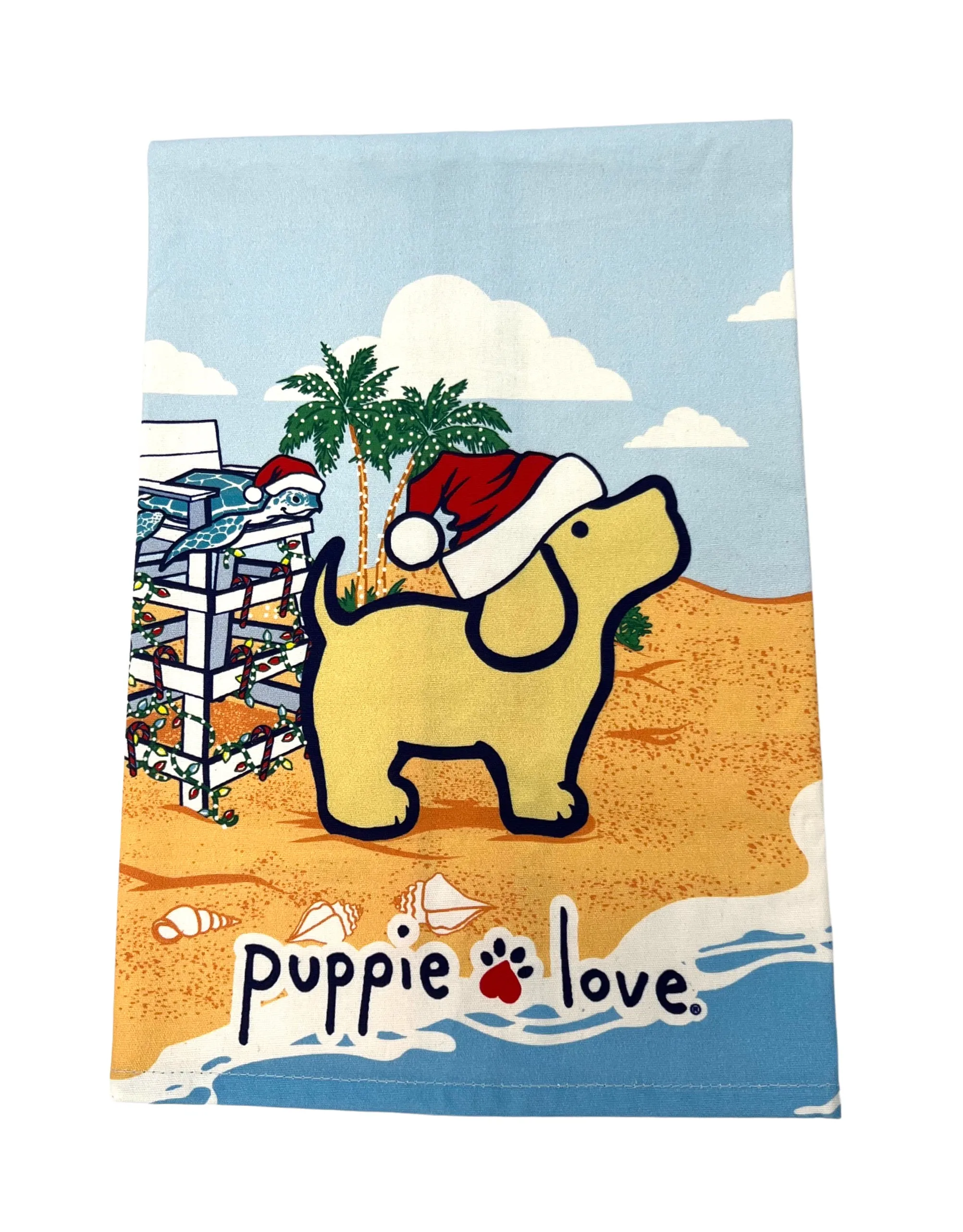 LIFEGUARD CHRISTMAS TEA TOWEL