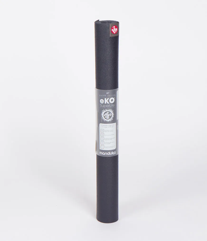 MANDUKA // eKO SUPERLITE TRAVEL YOGA MAT - 1kg - MIDNIGHT