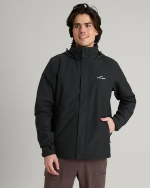 Men's Andulo 2-layer Rain Jacket - Black