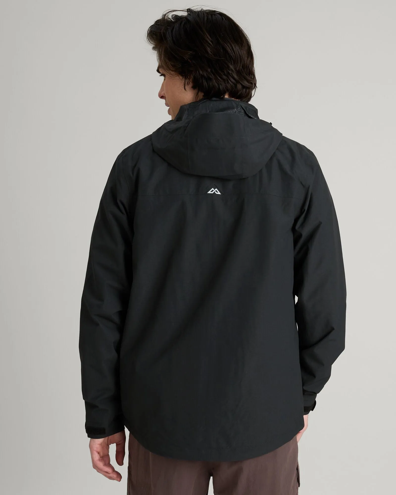 Men's Andulo 2-layer Rain Jacket - Black