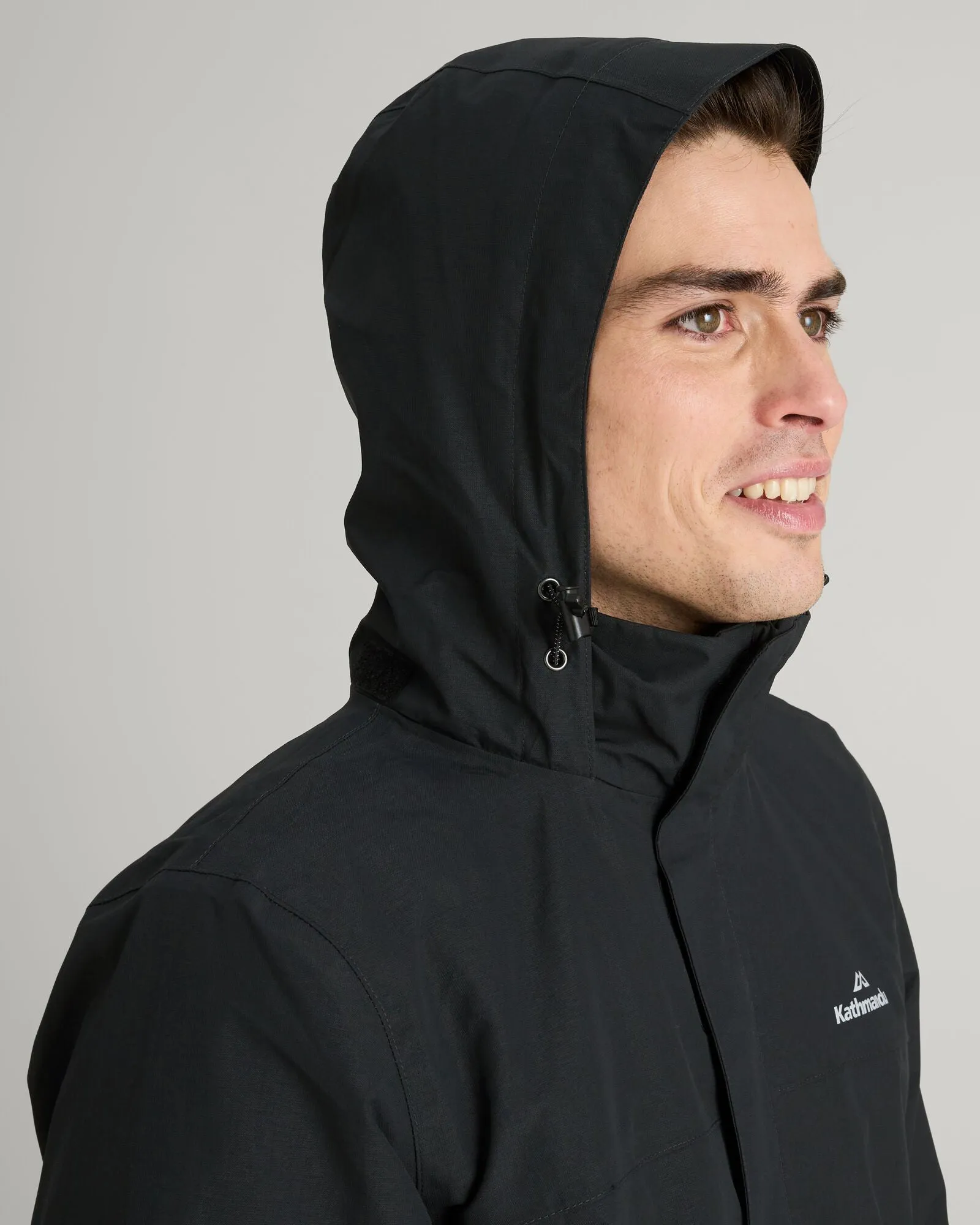 Men's Andulo 2-layer Rain Jacket - Black