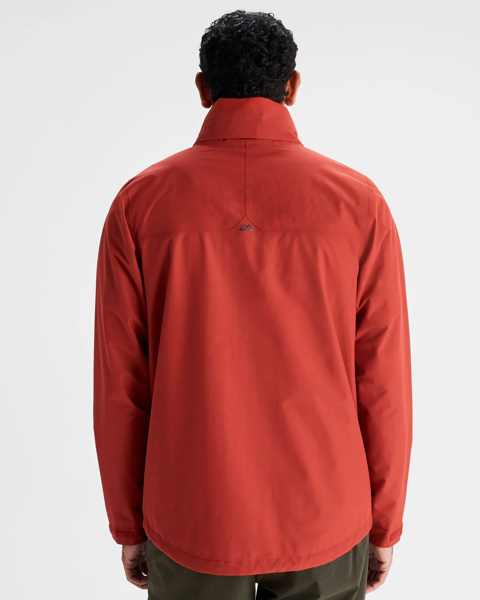 Men's Andulo 2-layer Rain Jacket - Spicy Chilli Pepper