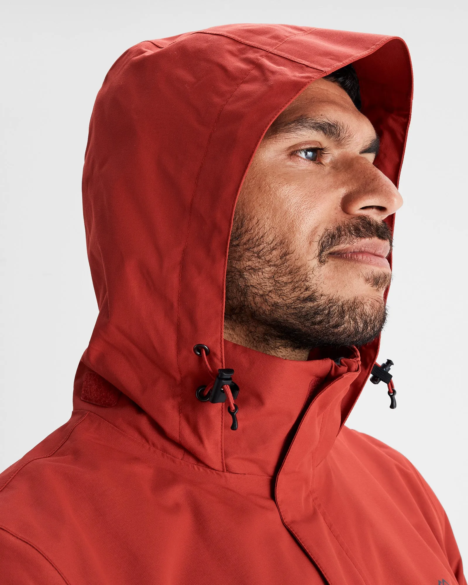Men's Andulo 2-layer Rain Jacket - Spicy Chilli Pepper