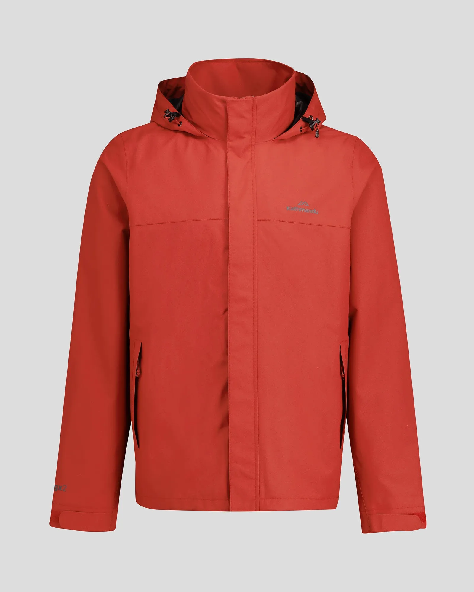 Men's Andulo 2-layer Rain Jacket - Spicy Chilli Pepper