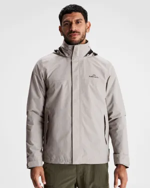 Men's Andulo 2-layer Rain Jacket - Steel Grey