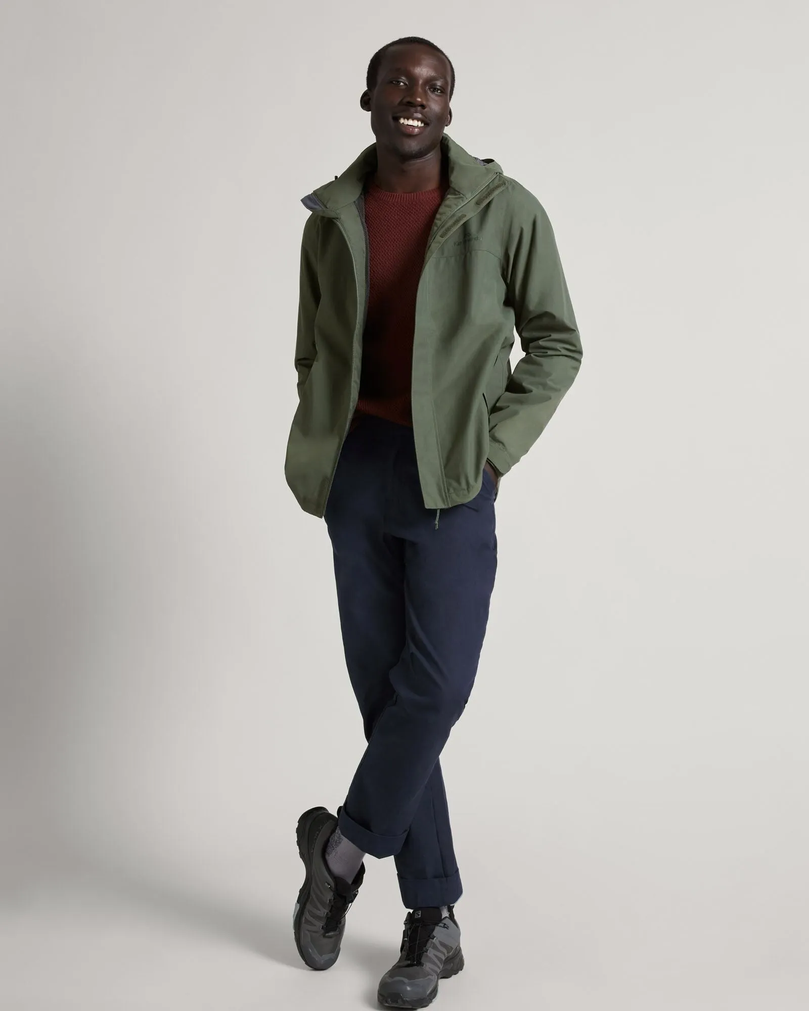 Men's Andulo 2-layer Rain Jacket - Thyme