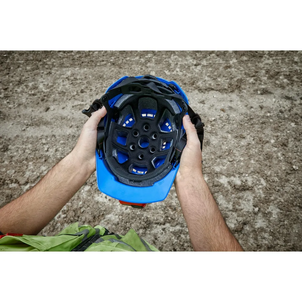 Milwaukee 48-73-1336 BOLT Gray Front Brim Safety Helmet (USA) - Type 2, Class C, Vented