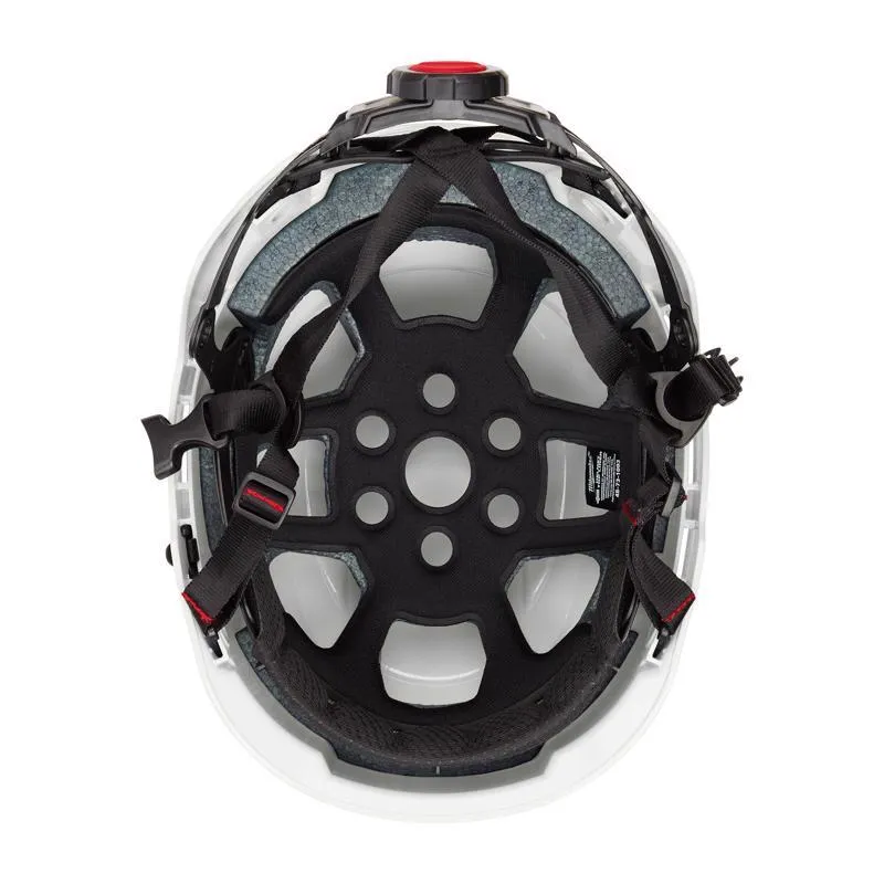 Milwaukee BOLT Ratchet Type II Class E Non-Vented Safety Helmet White