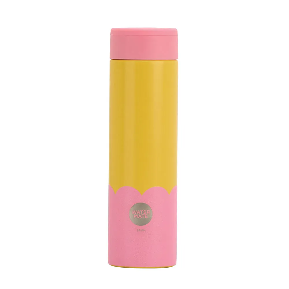 Mini Bottle - Stainless Steel - Wave