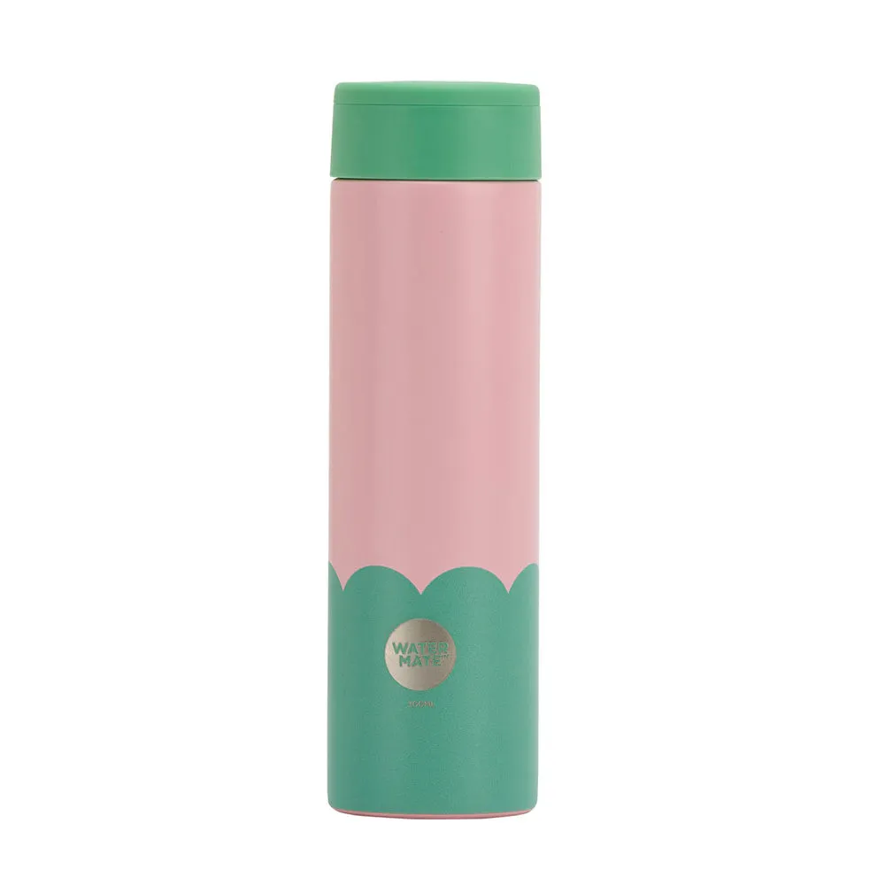 Mini Bottle - Stainless Steel - Wave