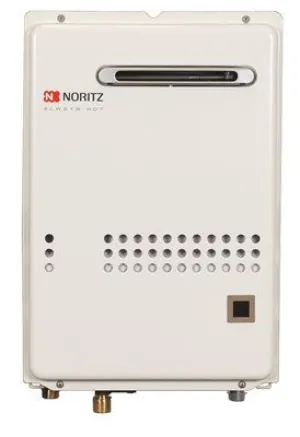 Noritz Residential Outdoor Propane Tankless Water Heater 140000 Btuh 6.6 Gpm
