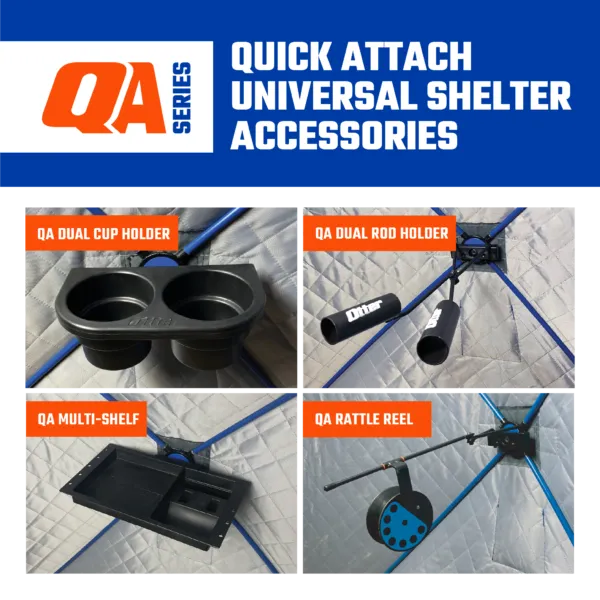 Otter QA Dual Rod Holder