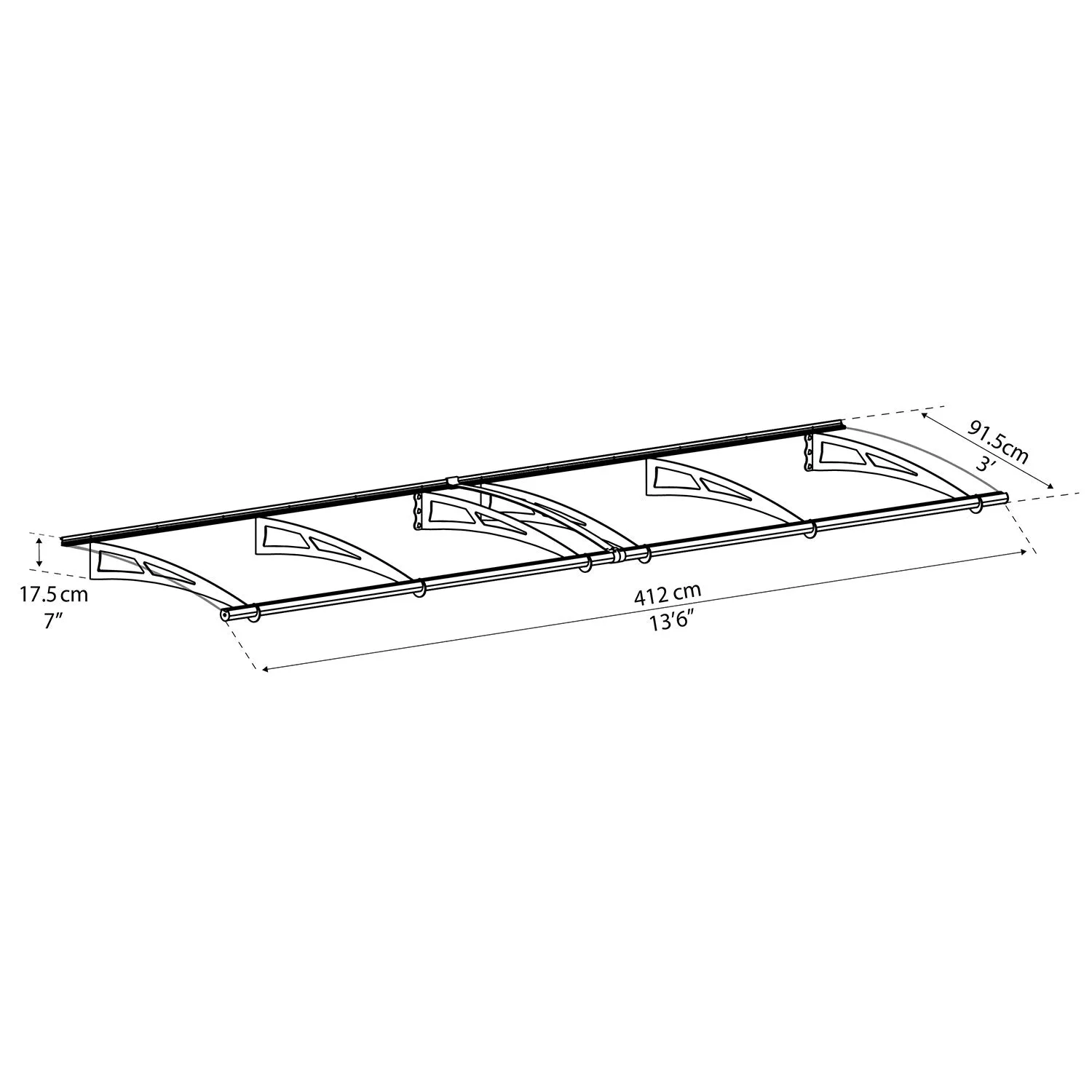 Palram Canopia Aquila Door Awnings