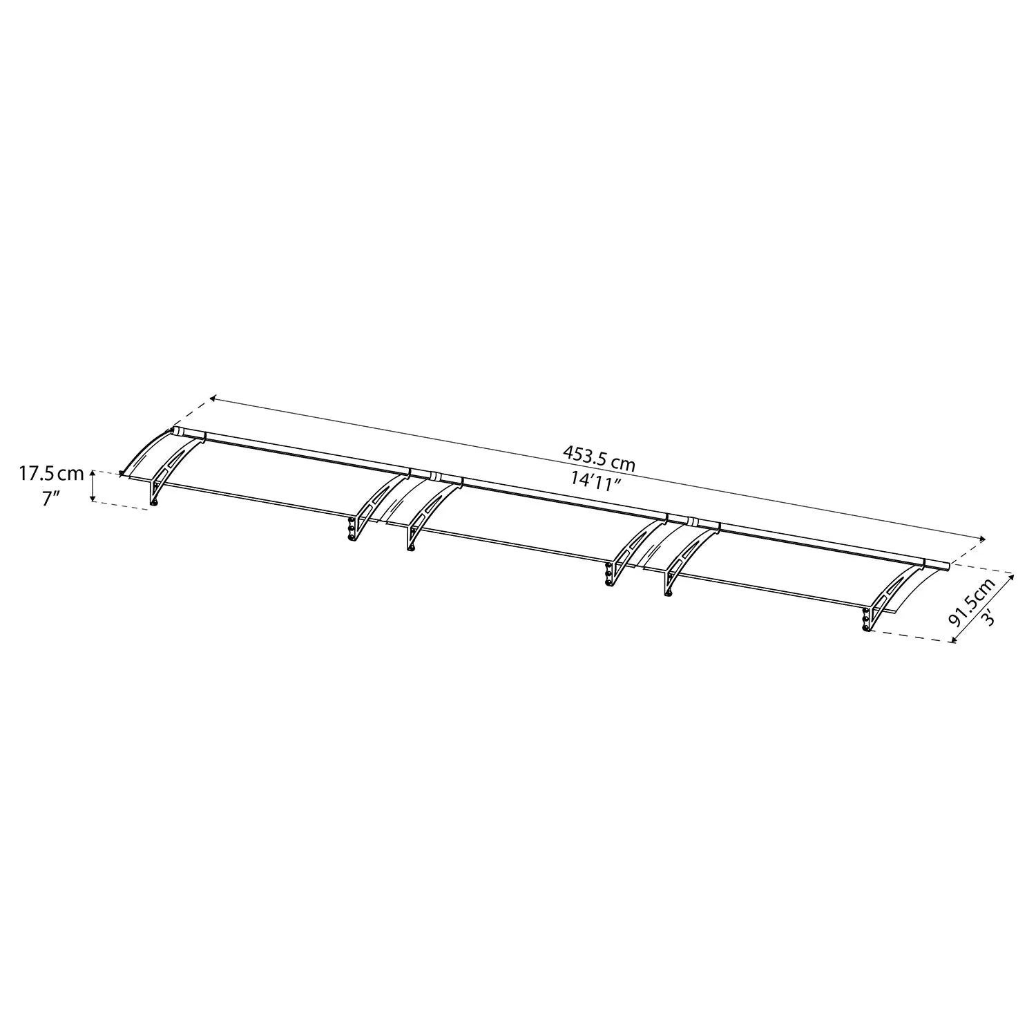 Palram Canopia Aquila Door Awnings