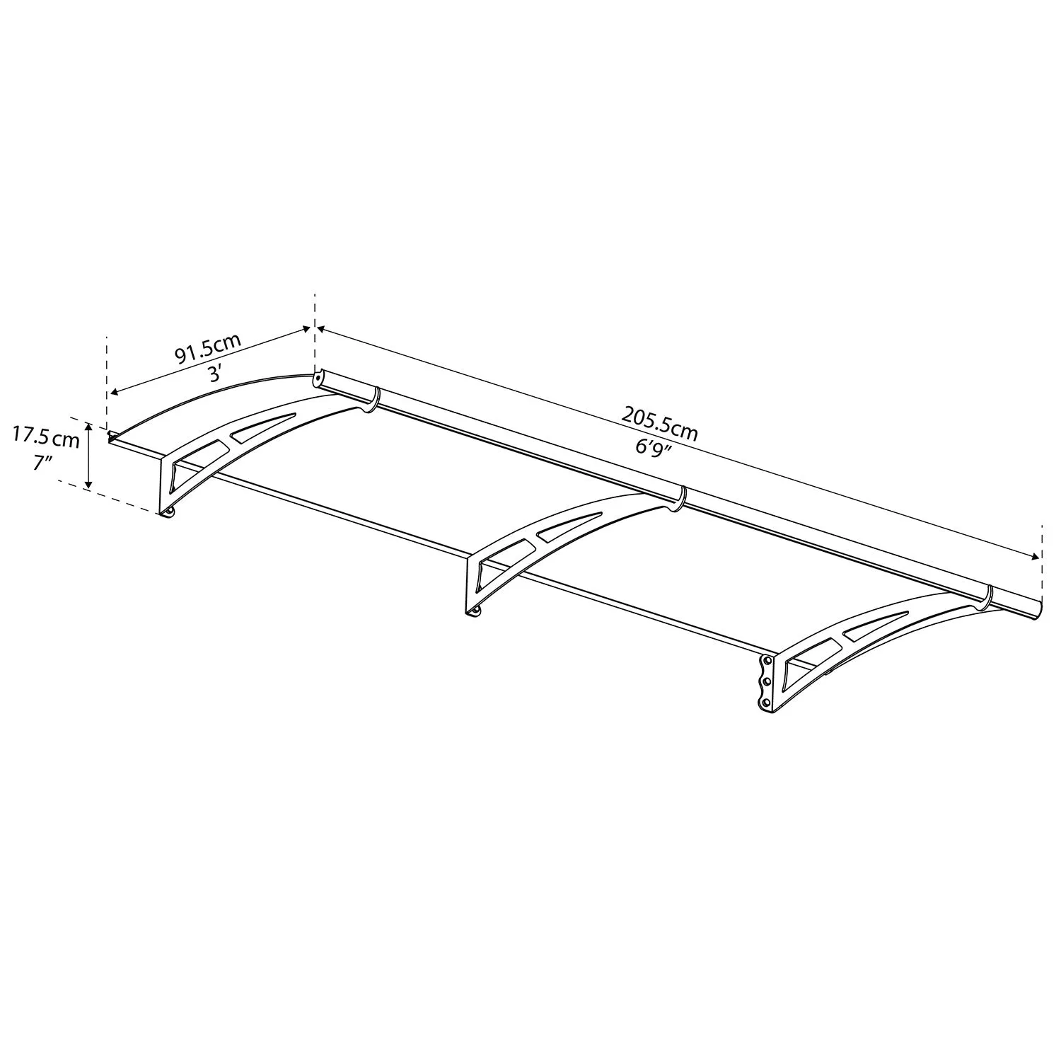 Palram Canopia Aquila Door Awnings