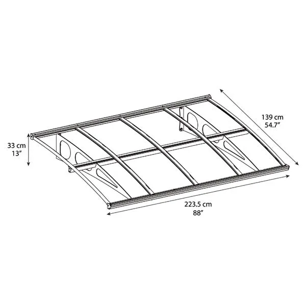 Palram Canopia Bordeaux Door Canopy