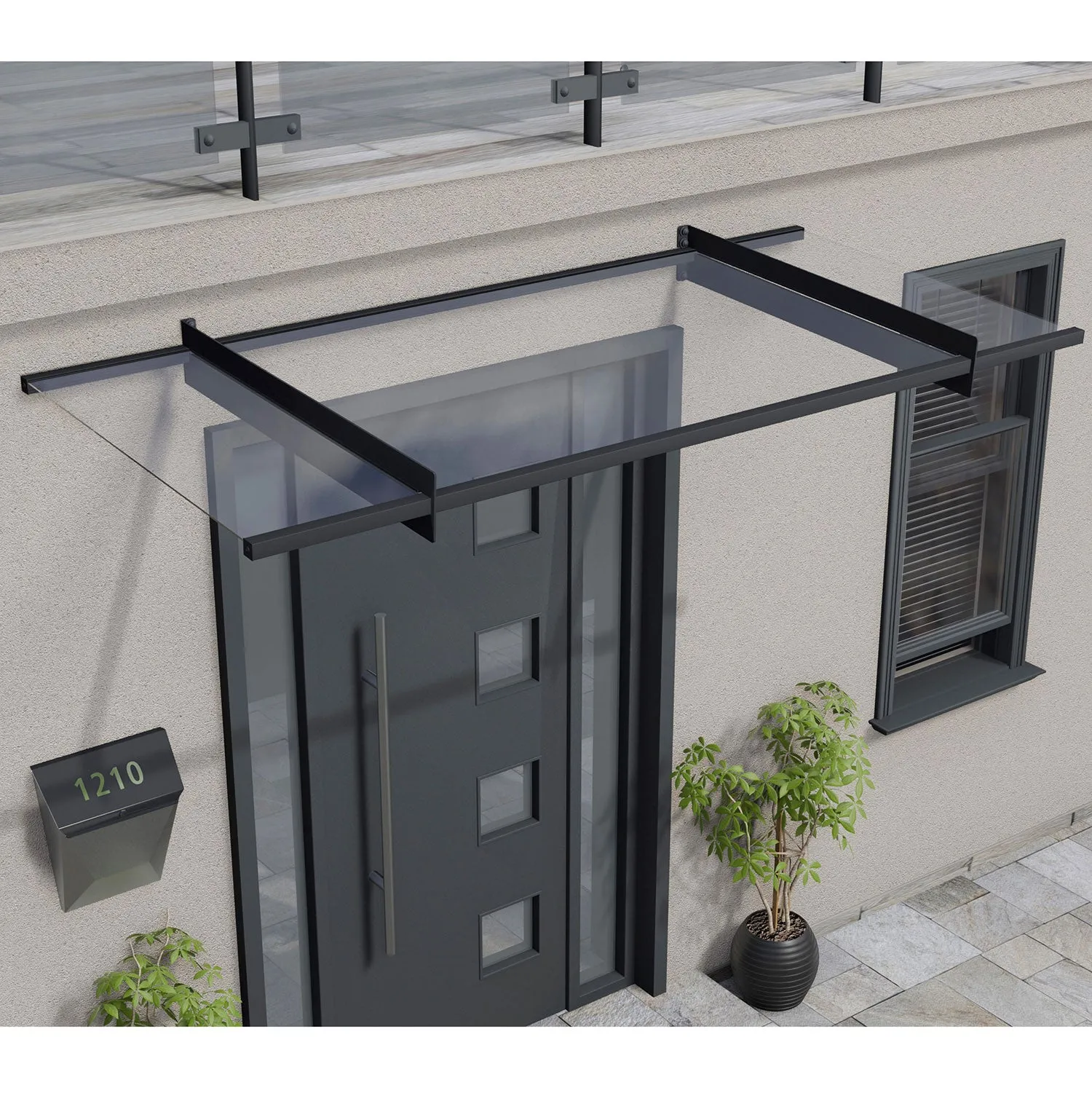 Palram Canopia Nancy Door Awnings