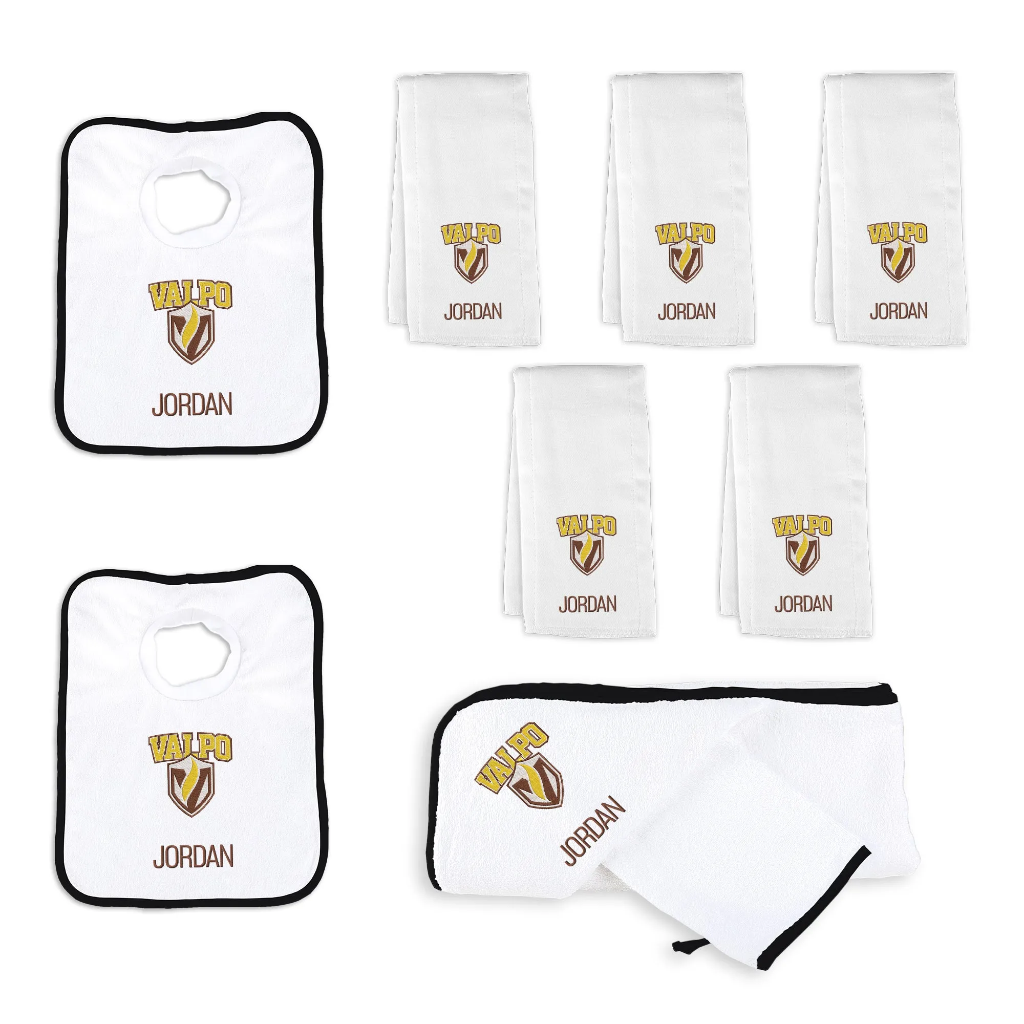 Personalized Valparaiso Beacons Large Basket - 9 Items