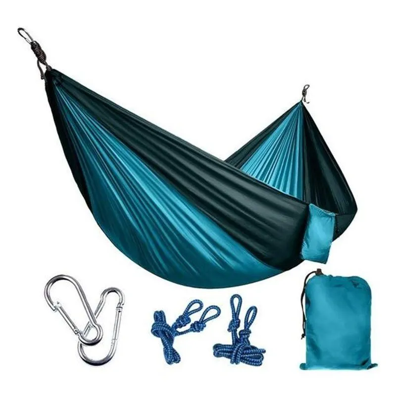 Portable Nylon Outdoor Camping Hammock
