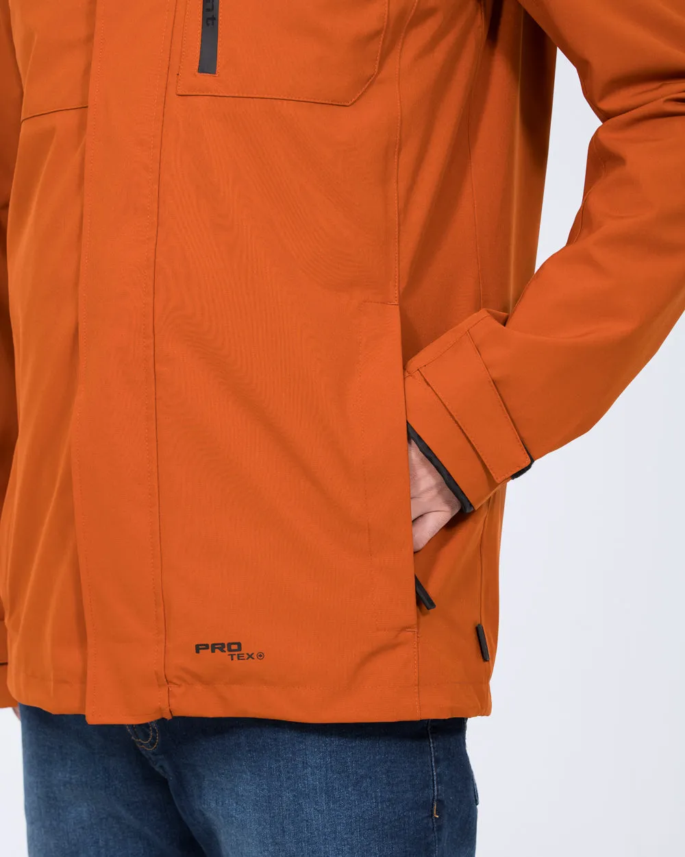 Redpoint Luke Tall Hooded Jacket (terracotta)