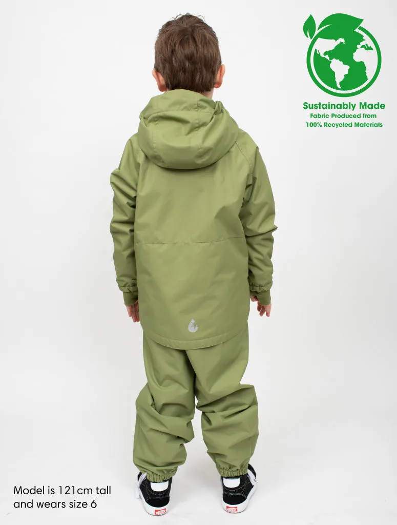 Splash Pant - Olive | Waterproof Windproof Eco