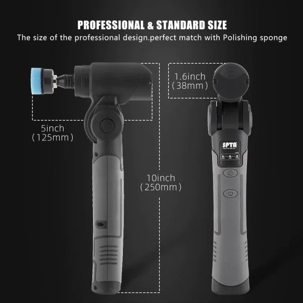 SPTA 3.7V Cordless Mini Car Polisher