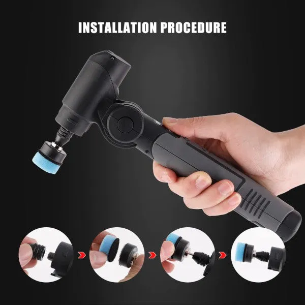 SPTA 3.7V Cordless Mini Car Polisher
